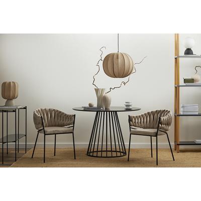 Лампа Bergenson Bjorn Лампа настольная texture rib, 27х39 см, бежевая арт. BB0000573
