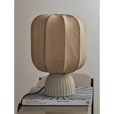 Лампа Bergenson Bjorn Лампа настольная texture rib, 27х39 см, бежевая арт. BB0000573