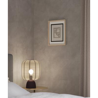 Лампа Bergenson Bjorn Лампа настольная texture rib, 27х39 см, вишневая/бежевая арт. BB0000572