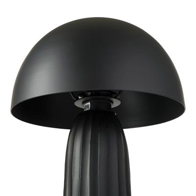 Лампа Bergenson Bjorn Лампа настольная texture sleek, D24х37 см, черная арт. BB0000575