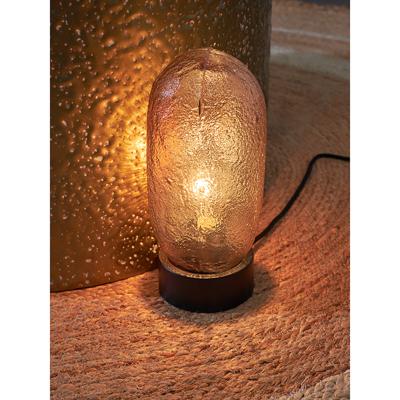 Лампа Bergenson Bjorn Светильник настольный frozen light, D13х27 см, янтарный арт. BB0000556