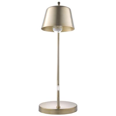 Лампа Bergenson Bjorn Лампа настольная enkel mon, D20,5х57 см, золотистая арт. BB0000424