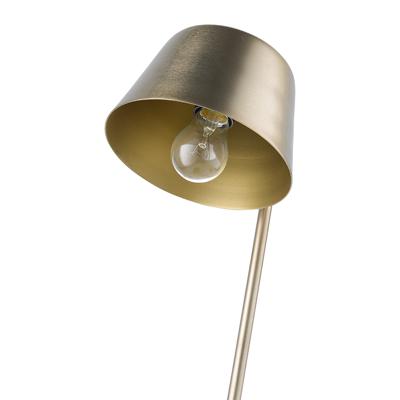 Лампа Bergenson Bjorn Лампа настольная enkel mon, D20,5х57 см, золотистая арт. BB0000424