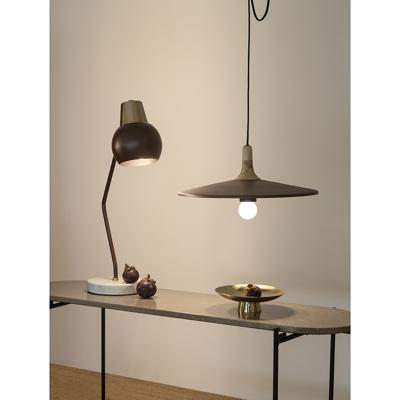 Лампа Bergenson Bjorn Лампа настольная rond, D18х60 см, сливовая арт. BB0000425