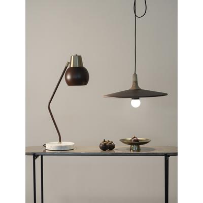 Лампа Bergenson Bjorn Лампа настольная rond, D18х60 см, сливовая арт. BB0000425