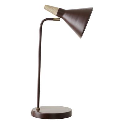 Лампа Bergenson Bjorn Лампа настольная thor, D21х58 см, сливовая арт. BB0000417