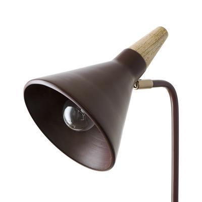 Лампа Bergenson Bjorn Лампа настольная thor, D21х58 см, сливовая арт. BB0000417
