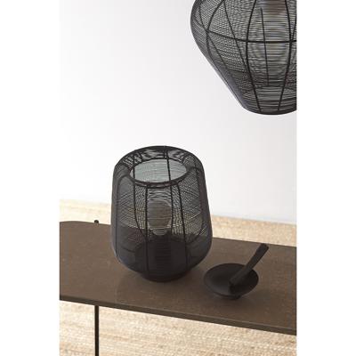 Лампа Bergenson Bjorn Лампа настольная vinger, D22х26 см, черная арт. BB0000368