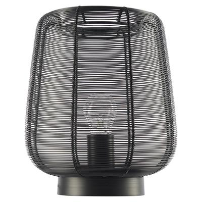 Лампа Bergenson Bjorn Лампа настольная vinger, D22х26 см, черная арт. BB0000368