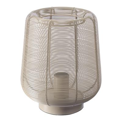 Лампа Bergenson Bjorn Лампа настольная vinger, D22х26 см, бежевая арт. BB0000712