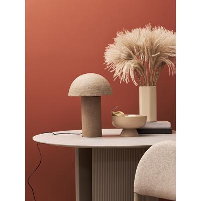 Лампа Bergenson Bjorn Лампа настольная texture sleek, D32х42 см, бежевая арт. BB0000729
