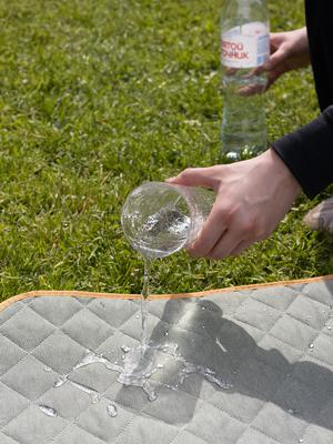 Аксессуар ЯЯЯ Плед для пикника и отдыха на пляже smart picnic, шалфей арт. SS0000318