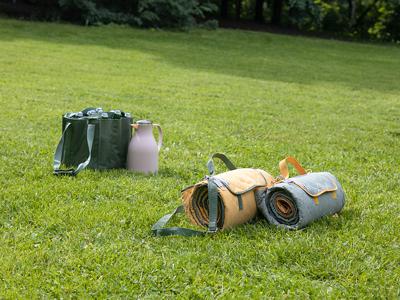 Аксессуар ЯЯЯ Плед для пикника и отдыха на пляже smart picnic, шалфей арт. SS0000318