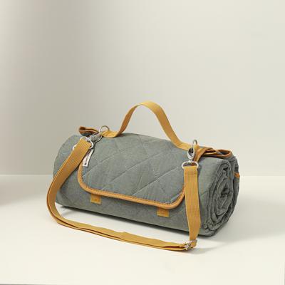 Аксессуар ЯЯЯ Плед для пикника и отдыха на пляже smart picnic, шалфей арт. SS0000318