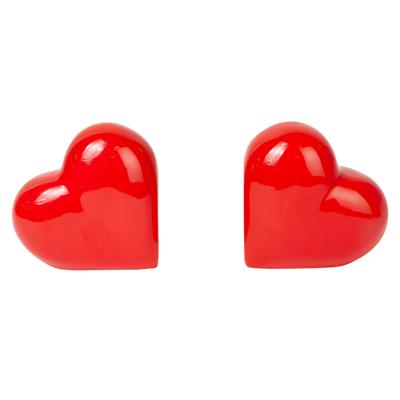 Декор Doiy Держатель для книг love, 14х14 см, красный, 2 шт. арт. DYBELORE