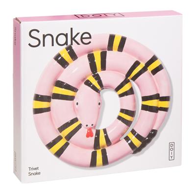 Остальные предметы Doiy Подставка под горячее snake, розовая арт. DYTRVSNPK