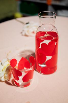 Кувшин Doiy Набор из кувшина и стакана love, 2 шт. арт. DYJGLLOV