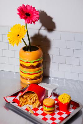 Набор посуды Doiy Набор из солонки и перечницы fast food, burger & f арт. DYSPEFFFB