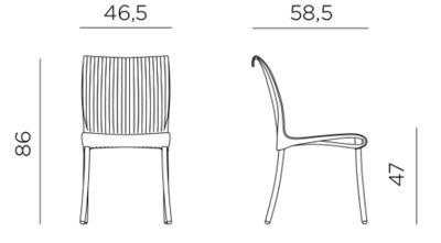 Стул Nardi арт. 003/6185028000NO