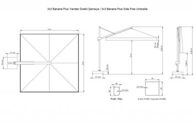 Стул THEUMBRELA SEMSIYE EVI арт. 80-4040-30/PLUS