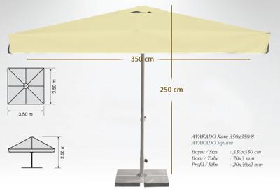 Стул THEUMBRELA SEMSIYE EVI арт. 60-2021-35/2631/S/N-H3000