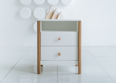 Мебель Ellipsefurniture Тумба прикроватная Classic (белый) арт. CLMBSH01010199