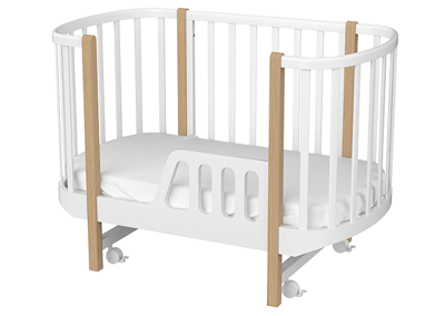Мебель Ellipsefurniture Ограничитель для кроватки Classic (молочный) арт. CLMBBD02990199
