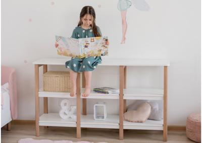 Стеллаж Ellipsefurniture Стеллаж Classic низкий (белый) арт. CLMBCA01030199