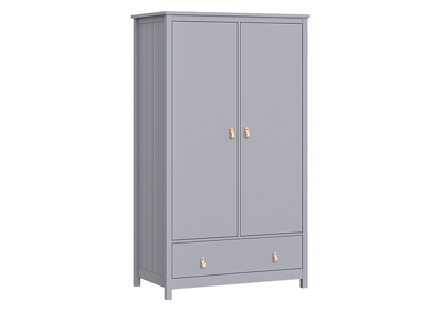 Мебель Ellipsefurniture Шкаф Wood 2-х створчатый (серый) арт. WW010602010101