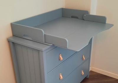 Пеленальный столик Ellipsefurniture Доска пеленальная универсальная (серый) арт. CLMBDS03010199