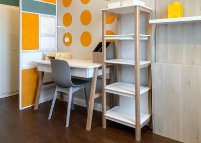 Мебель Ellipsefurniture Стол письменный Classic М1 60*120 см (белый) арт. CLMBSS01010102