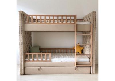 Кровать двухъярусная Ellipsefurniture Кровать двухъярусная Elit soft (бежевый) арт. ET010101020201