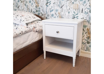 Мебель Ellipsefurniture Тумба прикроватная Elit (белый) арт. ET010201010105