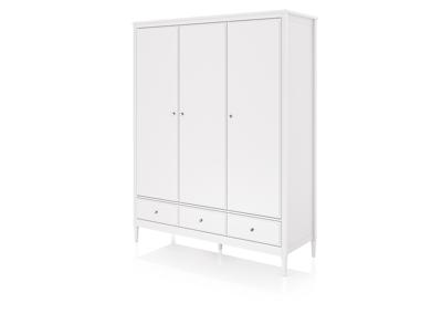 Мебель Ellipsefurniture Шкаф Elit 3-х створчатый (белый) арт. ET010201010107