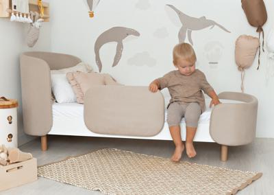 Кровать Ellipsefurniture Кровать KIDI Soft для детей от 3 до 7 лет (бежевый) арт. KD040101010198