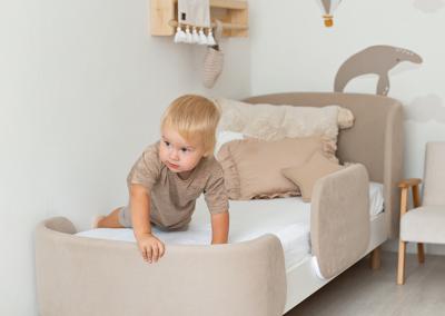 Кровать Ellipsefurniture Кровать KIDI Soft для детей от 3 до 7 лет (бежевый) арт. KD040101010198