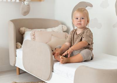 Кровать Ellipsefurniture Кровать KIDI Soft для детей от 3 до 7 лет (бежевый) арт. KD040101010198