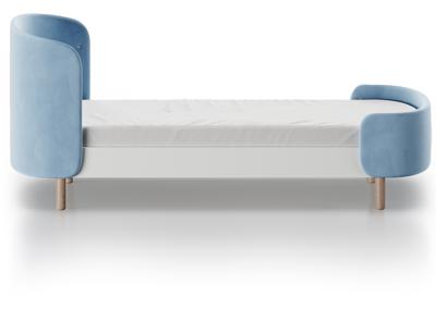 Кровать Ellipsefurniture Кровать KIDI Soft для детей от 3 до 7 лет (голубой) арт. KD040102010198