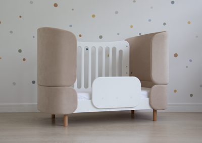 Кроватка-трансформер Ellipsefurniture Кроватка-трансформер KIDI Soft (бежевый) арт. KD040101010190