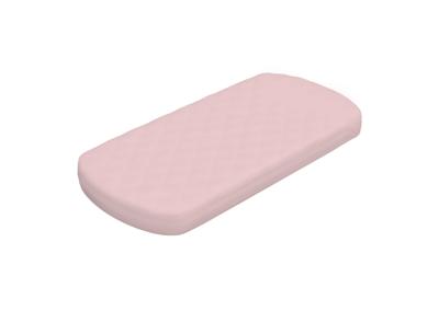 Аксессуар Ellipsefurniture Простынь для кроватки KIDI soft от 0 до 4 лет, размер 63*133 см (розовый, сатин) арт. TX02231906342