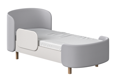 Кровать Ellipsefurniture Кровать подростковая KIDI Soft размер М (серый) арт. KD010112020101