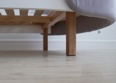 Кровать Ellipsefurniture Кровать подростковая KIDI Soft размер М (серый) арт. KD010112020101