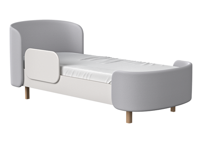 Кровать Ellipsefurniture Кровать подростковая KIDI Soft размер L (серый) арт. KD010112050101