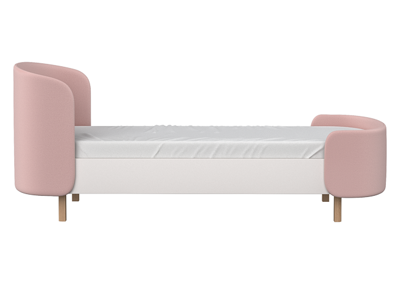 Кровать Ellipsefurniture Кровать подростковая KIDI Soft размер L (розовый) арт. KD010108050101