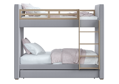 Кровать двухъярусная Ellipsefurniture Кровать двухъярусная Cosy (серый) арт. KD010204020101
