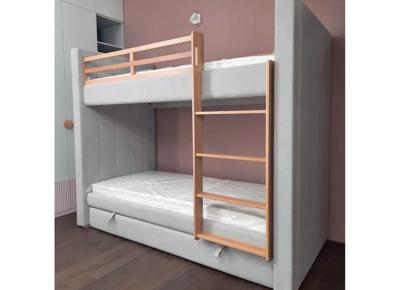Кровать двухъярусная Ellipsefurniture Кровать двухъярусная Cosy (серый) арт. KD010204020101