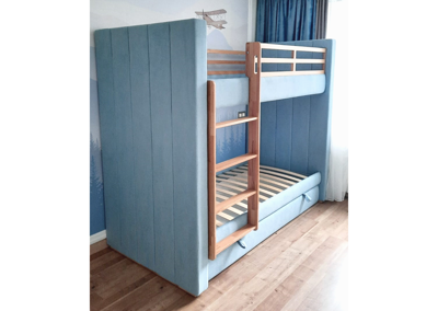 Кровать двухъярусная Ellipsefurniture Кровать двухъярусная Cosy (голубой) арт. KD010202020101