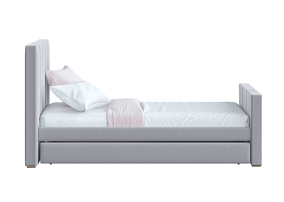 Кровать Ellipsefurniture Кровать подростковая Cosy спальное место 90*200 см (серый) арт. KD010204010101