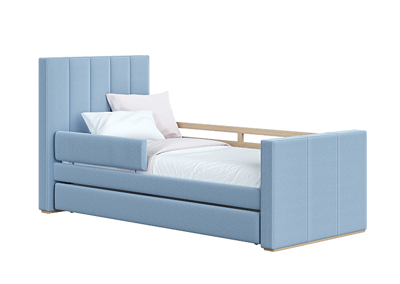 Кровать Ellipsefurniture Защитный бортик Cosy (голубой) арт. KD020106010199