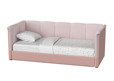 Диван-кровать Ellipsefurniture Диван-кровать Bowl спальное место 90*200 см (розовый) арт. KD010302010101